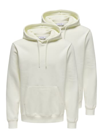 ONLY & SONS Sweatshirt / Hoodie Connor in Cloud dancer