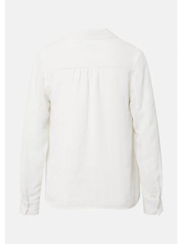 comma Bluse in 0120_weiß