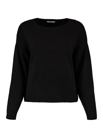Hailys Regular Fit Strickpullover Langarm Sweater Ti44ne in Schwarz