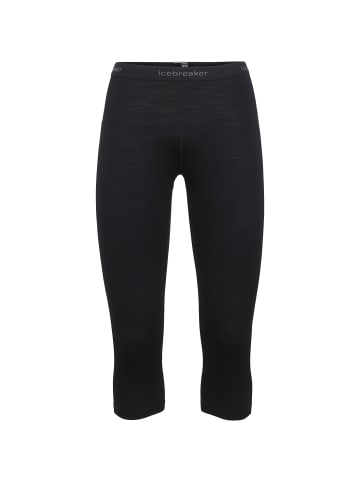 icebreaker 3/4 Hose 200 Oasis Legless in Schwarz