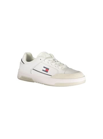 Tommy Hilfiger Weiße Polyurethan-Sneaker