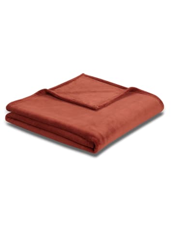 biederlack Wohndecke Soft & Cover in rostrot