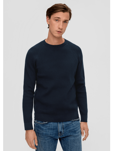 s.Oliver Strickpullover langarm in Blau