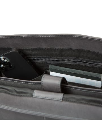 Pride and Soul Percent Aktentasche 39 cm Laptopfach grau