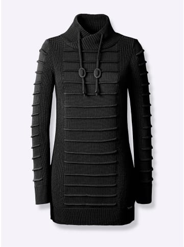 WITT WEIDEN Longpullover in schwarz