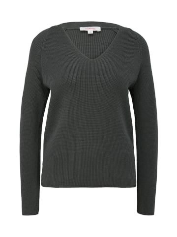 s.Oliver Strickpullover in 7909_olivgrün