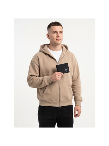 oxmox New Cryptan Geldbörse RFID Schutz 11 cm schwarz-freedom pigeon grey