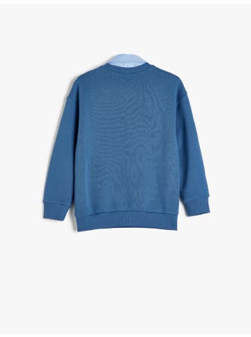 KOTON Sweatshirt in Blau