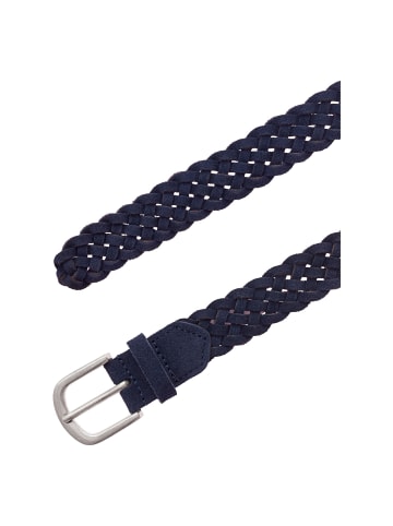 Vanzetti Gürtel Leder navy