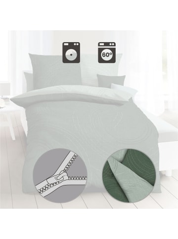 kaeppel Wendebettwäsche in dunkelgrün