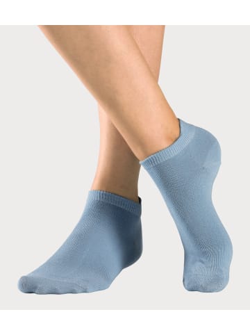 H.I.S Sneakersocken in 2x marine, 2x weiß, 2x grau meliert, 2x hell blau