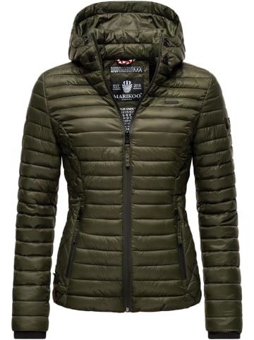 Marikoo Steppjacke Samtpfote in Olive