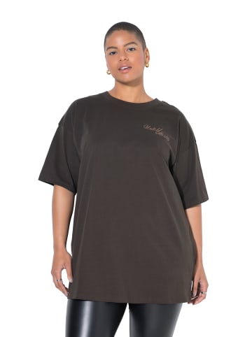 Studio Untold Shirt in dunkelbraun