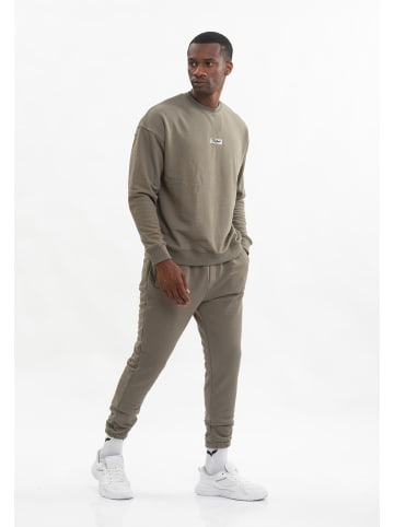 Tom Barron Freizeitanzug MENS OVERSIZE SPORT TRACKSUIT PANT AND SWEATSHIRT in GREEN