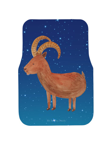 Mr. & Mrs. Panda Automatte Sternzeichen Steinbock ohne Spruch in Sternenhimmel Blau