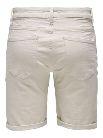 ONLY & SONS Jeans-Shorts in Ecru