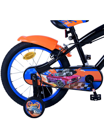 Volare Kinderfahrrad Hot Wheels   16 Zoll, ohne Rücktrittbremse in schwarz