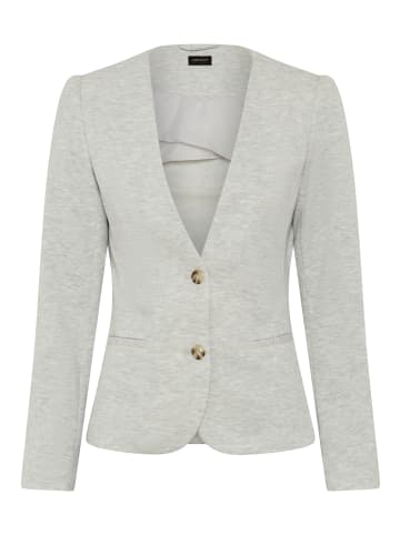 Laura Scott Kurzblazer in grau melange