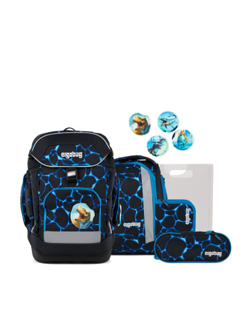 Ergobag Grundschulranzen-Set MAXI "Bärassic Garden" 6-tlg. in Blau