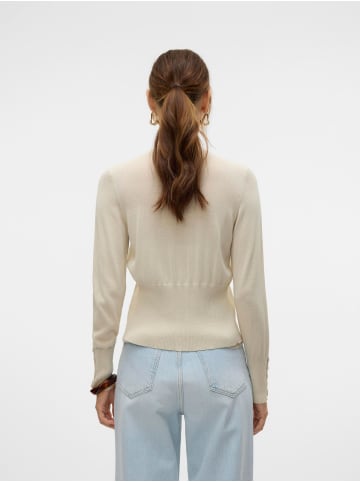 Vero Moda Strickjacke in Bone White