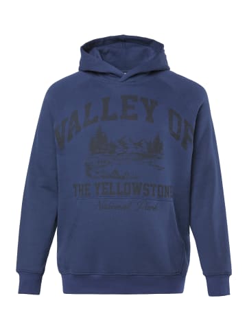 JP1880 Sweatshirt in mattes nachtblau