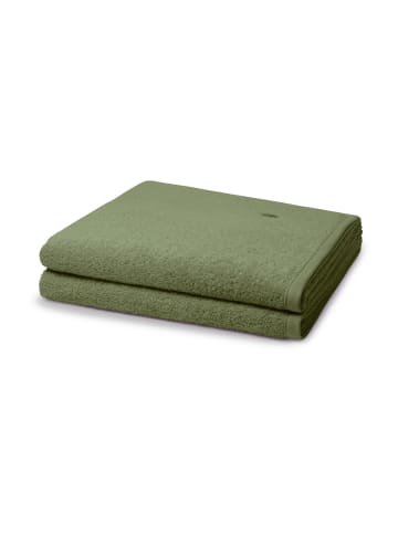 Ross 2 X Duschtuch im Set Vita in Olive