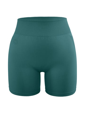 Stark Soul® Sport-Shorts Seamless OPAQUE in petrol