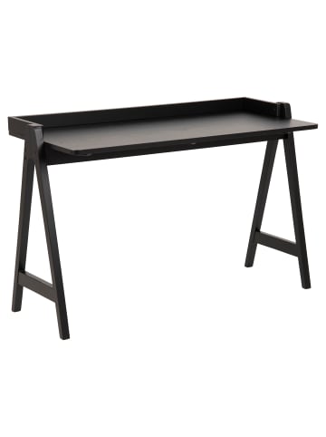 ebuy24 Schreibtisch Miso Schwarz 127 x 52 cm