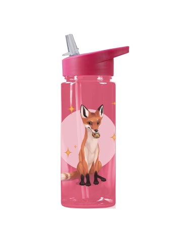 Stoneline Die Schule der Magischen Tiere Trinkflasche 500 ml | Beerenrot in Rot