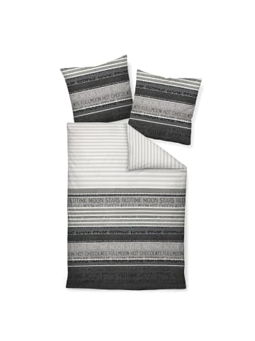 Janine Bettwäsche 1er Pack in Grau
