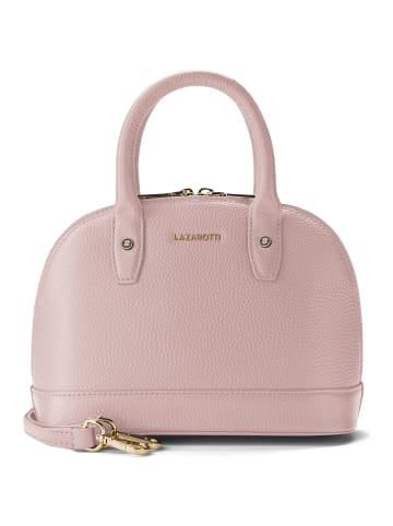Lazarotti Bologna Leather Handtasche Crossbody Leder 24 cm in rose