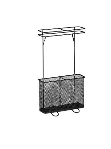 relaxdays Regenschirmständer in Schwarz - (B)30,5 x (H)54 x (T)15 cm