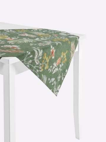 WITT WEIDEN Tischdecke in eucalyptus-beige-bedruckt