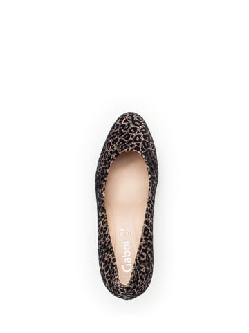 Gabor Fashion Plateau Pumps in Schwarz