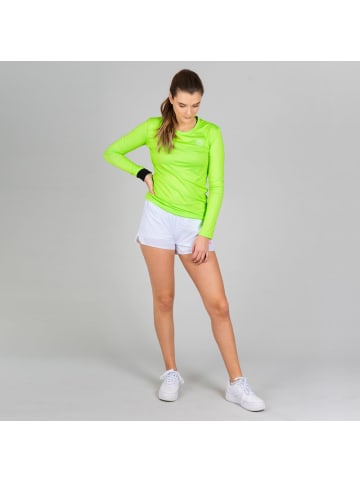 BIDI BADU Pia Tech Roundneck Longsleeve in neongrün