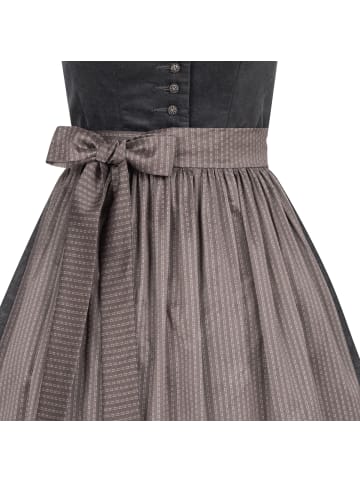 Country Line Midi Dirndl in Grau