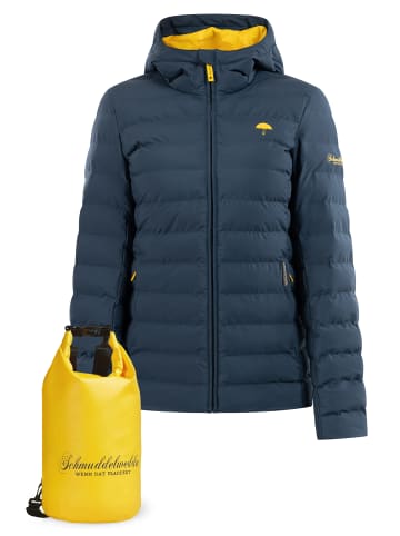 Schmuddelwedda Übergangsjacke + Tagesrucksack - Set in Marine