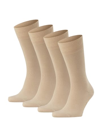 Falke Socken 4er Pack in Beige