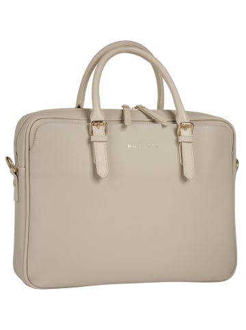 Bugatti Businesstasche ELLA SAFFIANO Kunstfaser in beige