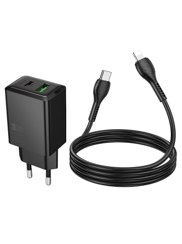 HOCO N71 Ladegerät USB-A & USB-C 30 W PD QC