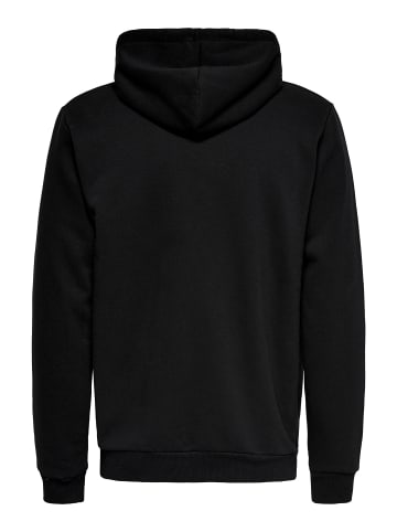 ONLY & SONS Kapuzenpullover in Black