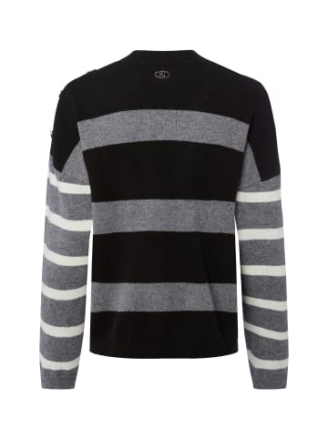 Liu Jo Strickpullover Maglia chiusa in schwarz grau - 0001