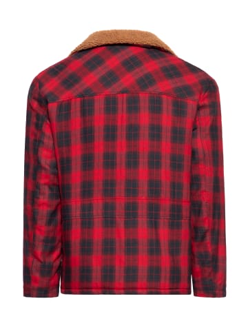King Kerosin King Kerosin Winterjacke in rot