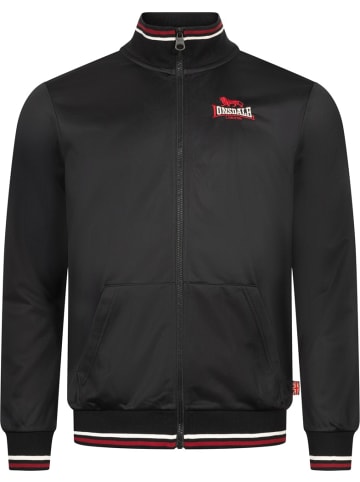 Lonsdale Trainingsjacke "Irthing Herren Trainingsjacke normale Passform" in Schwarz