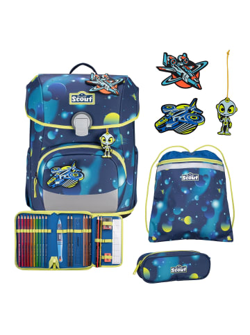 Scout Neo LED Schulranzen-Set 8-teilig in Planets