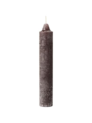 IB Laursen Dickere Rustikale Kerze Ø 3,8 cm in chocolate