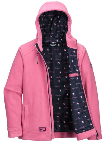 SCHIETWETTER Fleecejacke "Holzbein Angie" in raspberry