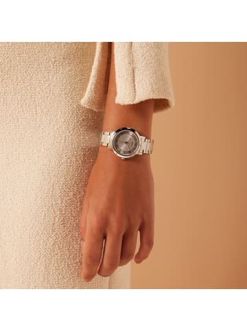 Guess Stahl Quarzuhr Guess Silber