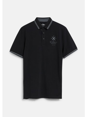 s.Oliver Polo-Shirt in 99D1_schwarz
