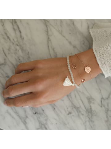Glanzstücke München Armband Choose happiness Sterling Silber in roségold